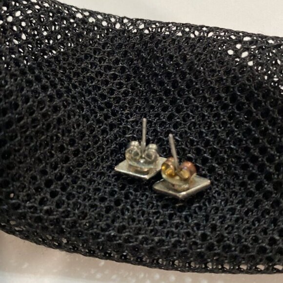 Silver Studds Earrings - Picture 4 of 5